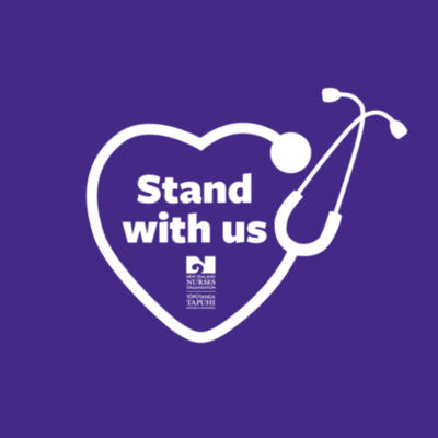 Stand With Us Purple Design