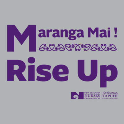 Maranga Mai (purple text) Design