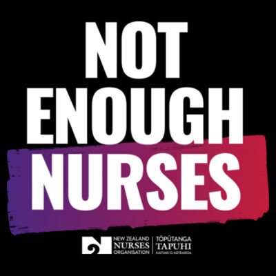 Not enough nurses / Will strike for patient safety  - Cloke Womens Silhouette Tee Design